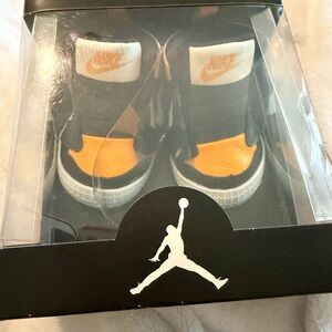 Nike Kids' Sneakers in Black and Orange